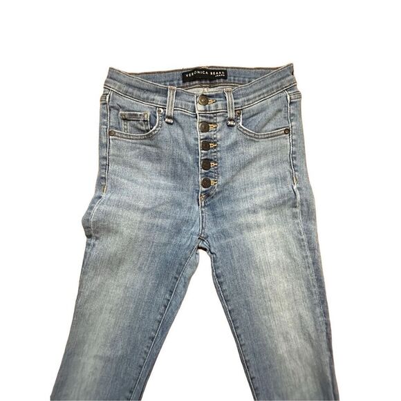 VERONICA BEARD Debbie High-Rise 10” Skinny Jeans Sz 24 - Picture 8 of 10